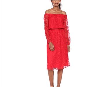 Nine West, Apple vineyard lace midi dress size 14